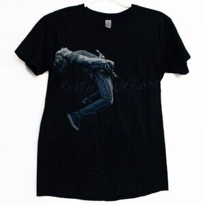 Keith Urban 2011 Get Closer World Tour T-Shirt Black Size S